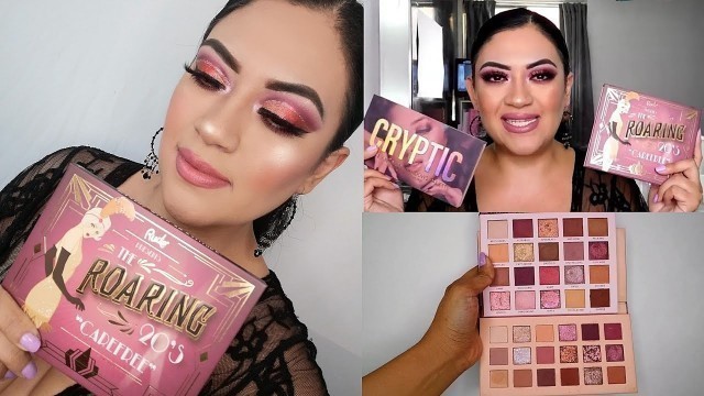 'Nueva Paleta de RUDE THE ROARING CAREFREE / DUPE de HUDA BEAUTY/ Comparación con Cryptic de Okalan'