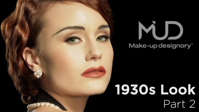 'Vintage Makeup Tutorial - Classic 1930\'s Look - Part2'