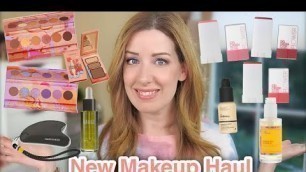 'OPENING NEW MAKEUP // Flower Beauty, The Ordinary, Kaleidos & More!'