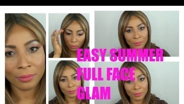 'EASY SUMMER FULL FACE GLAM | BH Cosmetic Shaaanxo Palette | Khichi Beauty'