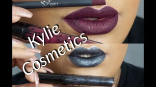 'Kylie Cosmetics KyMajesty & Kourt K Swatch and Review || Rodrigo Germanotta'