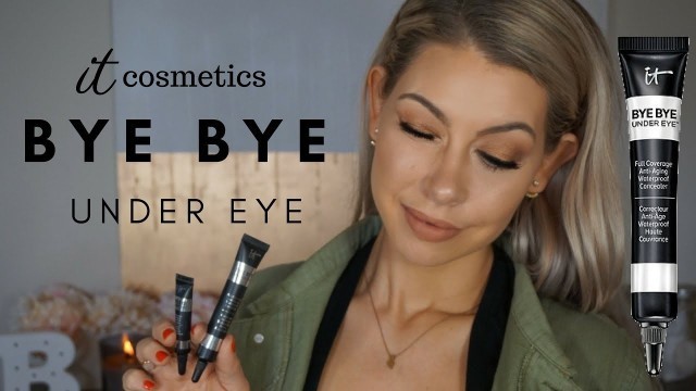 'IT Cosmetics Bye Bye Under Eye Demo & Review'