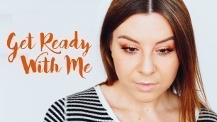 'Get Ready With Me I Makeup mit ZOEVA Warm Spectrum Eyeshadow und Coral Rouge Palette'