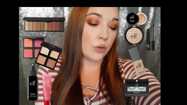 'FULL FACE USING ONLY ELF COSMETICS | One Brand Tutorial'