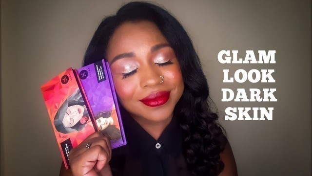 'Glam Look for Dark Skin /Dusky Skin | Sugar Cosmetics.'