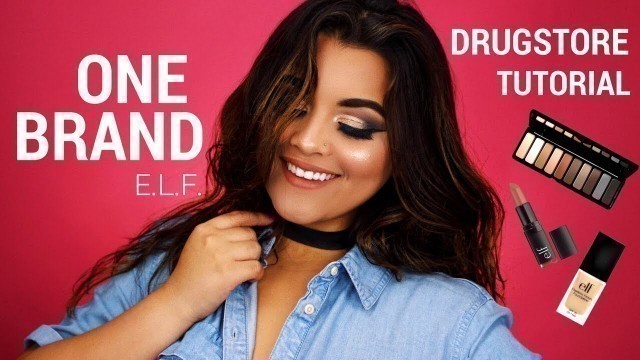 'ONE BRAND DRUGSTORE TUTORIAL - ELF COSMETICS! Michelle Alvarez'