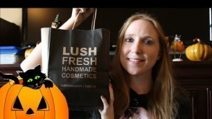 'LUSH Cosmetics HALLOWEEN 2015 Haul! Bath Bombs & Bubble Bars'