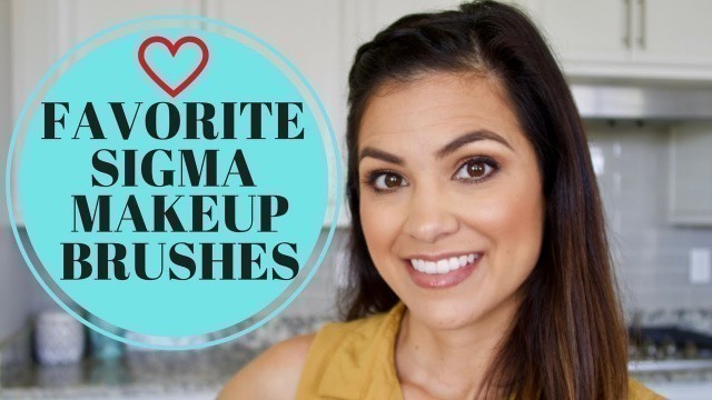 'FAVORITE SIGMA BEAUTY BRUSHES || MY TOP MAKEUP BRUSHES || Style Mom XO'