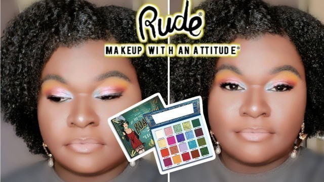 'AFFORDABLE PALETTE REVIEW | ROARING 20\'S RECKLESS PALETTE | RUDE COSMETICS'