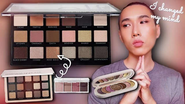 'FINALLY TESTING ELF COSMETICS THE NEW CLASSICS EYESHADOW PALETTE - REVIEW, SWATCHES, COMPARISONS'