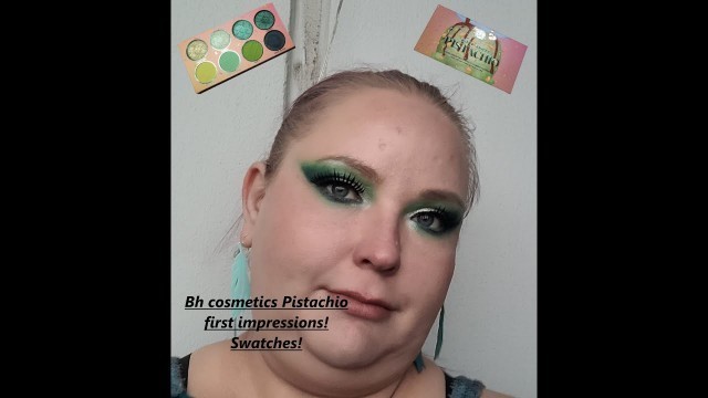 'Bh Cosmetics Sweet Shoppe Pistachio first impressions! Swatches!'