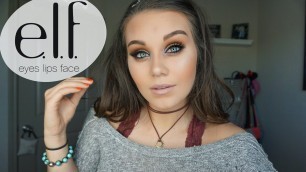 'ELF COSMETICS One Brand Tutorial / First Impressions'