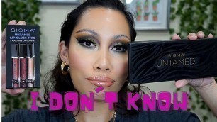 'What I Think About Sigma Beauty \"Untamed Collection\" Review and Swatches!'