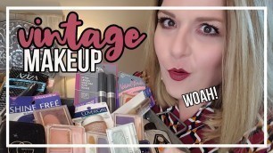 'VINTAGE MAKEUP from the 70’s, 80’s, 90’s – YOU WON’T BELIEVE WHAT I FOUND!!!'