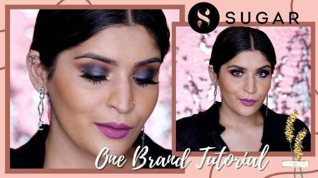 'One Brand Tutorial | Sugar Cosmetics | Mini Reviews | Shreya Jain'