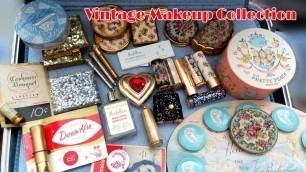 'vintage makeup collection'