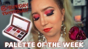 'January Birthday Tutorial with the BH COSMETICS GARNET / Palette of the Week Ep3'