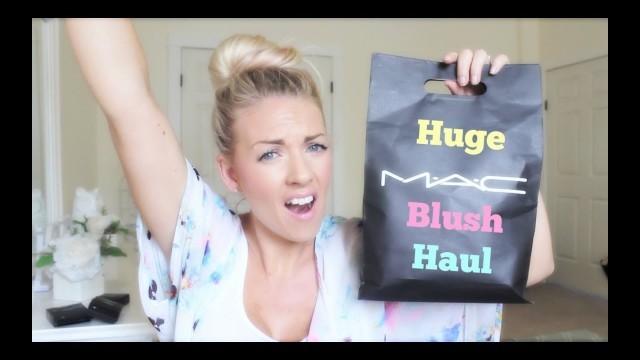 '❤ Huge M.A.C Blush Haul ❤'