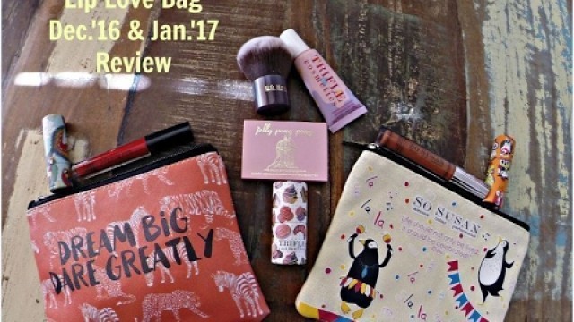 'So Susan \"Lip Love Bag\" Review Dec. 2016 & Jan. 2017'