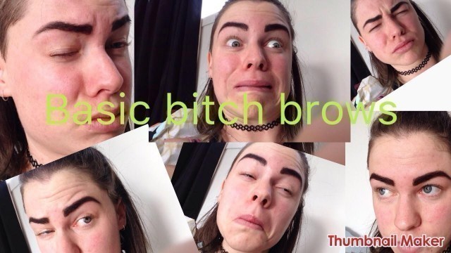 'Basic bitch brow Maintenance Tutorial'